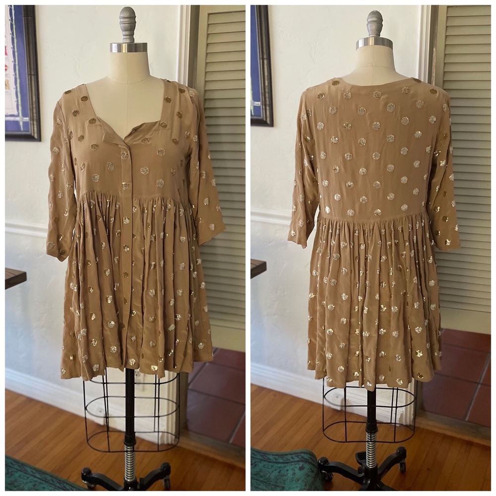 Rhode Resort babydoll dress, S